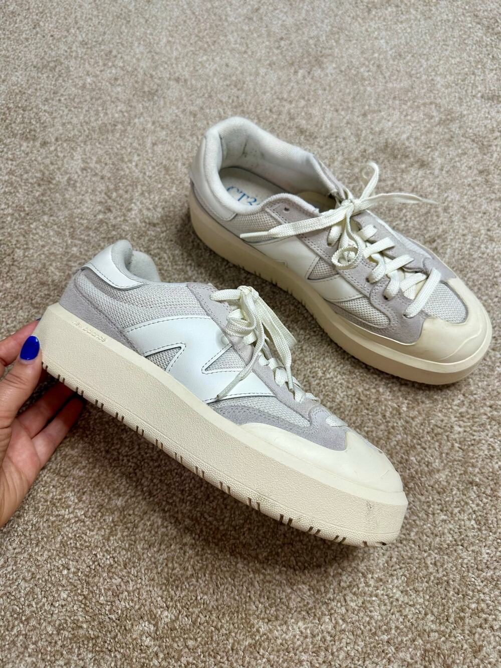 New Balance CT302 Platform Sneakers In Sea Salt Mens 7.5 Women’s 9/9.5